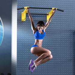 Home wall horizontal bar indoor home wall pull-up device single parallel bar fitness equipment wall punching single bar