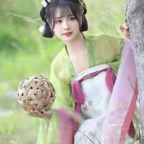 Cuju game props interactive game ancient handmade Cuju takraw ball costume photo props parent-child childrens football