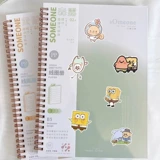 Поролоновый детский чемодан, ноутбук со стаканом, водонепроницаемая наклейка, наклейки, планировщик