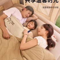 Outdoor warm camping sleeping bag for adults portable winter thickened cold-proof double quilt dual-purpose camping equipment