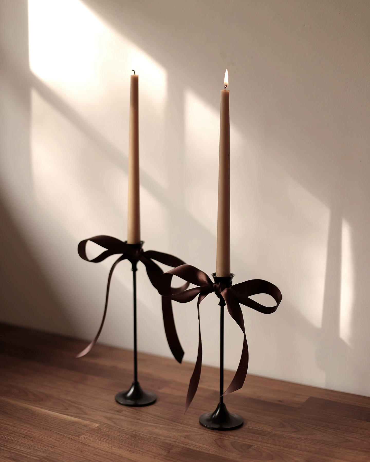 IOTC European style 25cm high smokeless long candle birthday wedding candle western restaurant long pole candle Christmas decoration