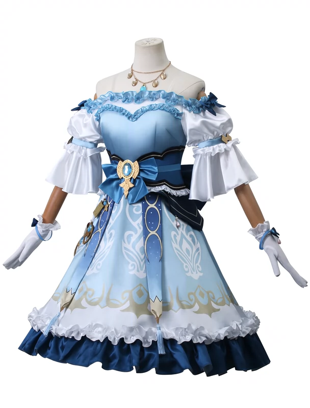 cosplay eula Genshin Tác Động Nhật Bản Máy Chủ Liên Kết GIGO Nilu Cos Máy Chủ Nhiều Màu Sắc Đảng Trò Chơi Trang Phục Hóa Trang Nữ Truyện Tranh Triển Lãm Máy Chủ C venti barbatos cosplay