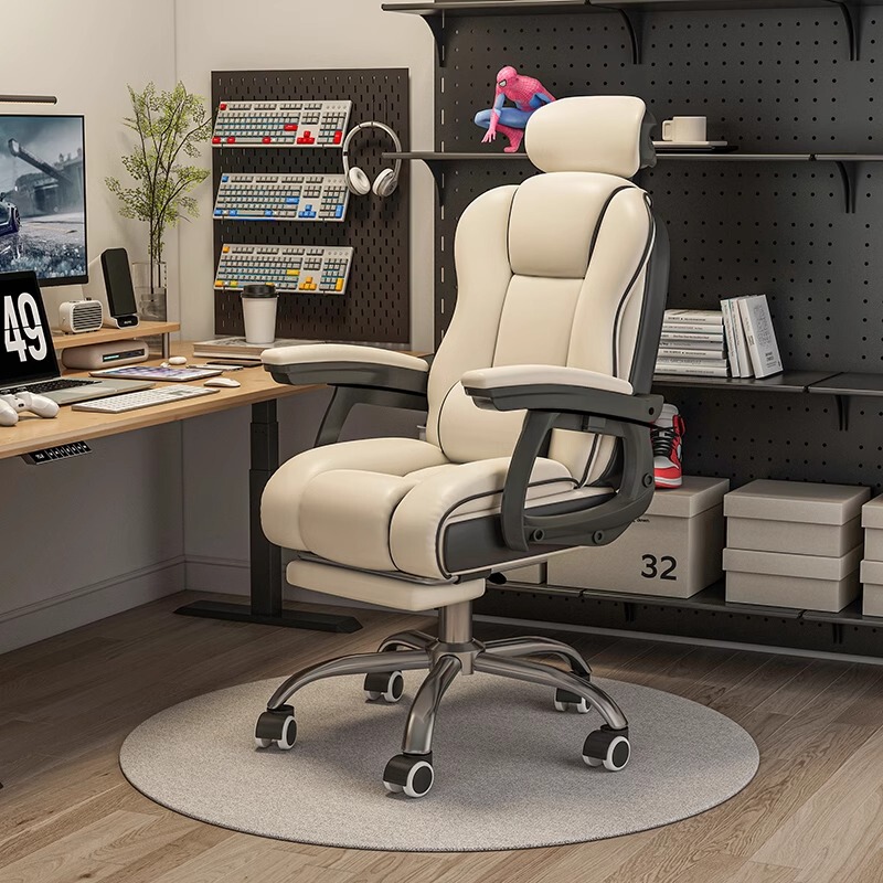 Gaming Chair, Home Computer Chair, Comfortable for Long Sitting, Bedroom Gaming Chair with Backrest, Swivel Chair, Study Office Chair, Sofa Chair