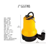 12v抽水泵直流水泵24V微型水家用机农用浇地小型潜水泵船用舱底泵