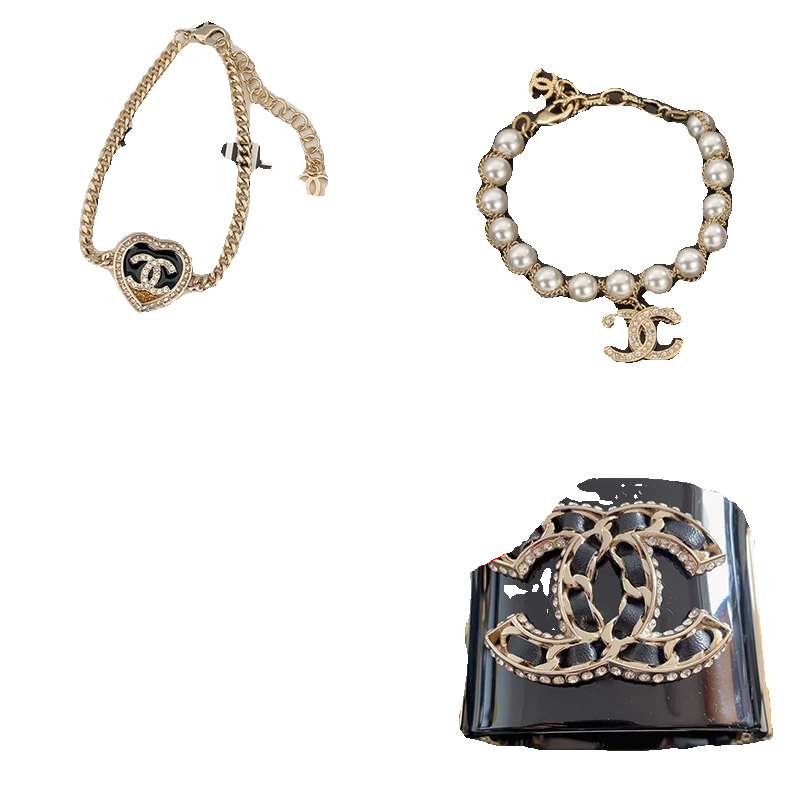 Классические украшения, акриловый браслет с буквами, жемчуг, стиль Chanel