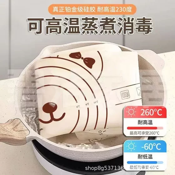 Silicone Mat, Thickened and Enlarged, Waterproof Kneading Mat, High Temperature Resistant, Food Grade, Household Rolling Mat, Dough Mat, Baking Board