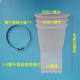 110 Pipes 50/75/160 Pipes Anti-Odor Core Outdoor Septic Tank Backflow Toilet Anti-Odor Sealing Ring Silicone Anti-Overflow