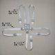 Baby Stroller Safety Belt, Baby Five-Point Harness, Hakada Kamann Maruya Pouch, Children's High Chair Accessories