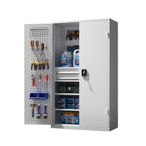 Hardware tool cabinet iron sheet factory auto repair parking space heavy cabinet tool box warehouse storage storage thickened drawer cabinet
