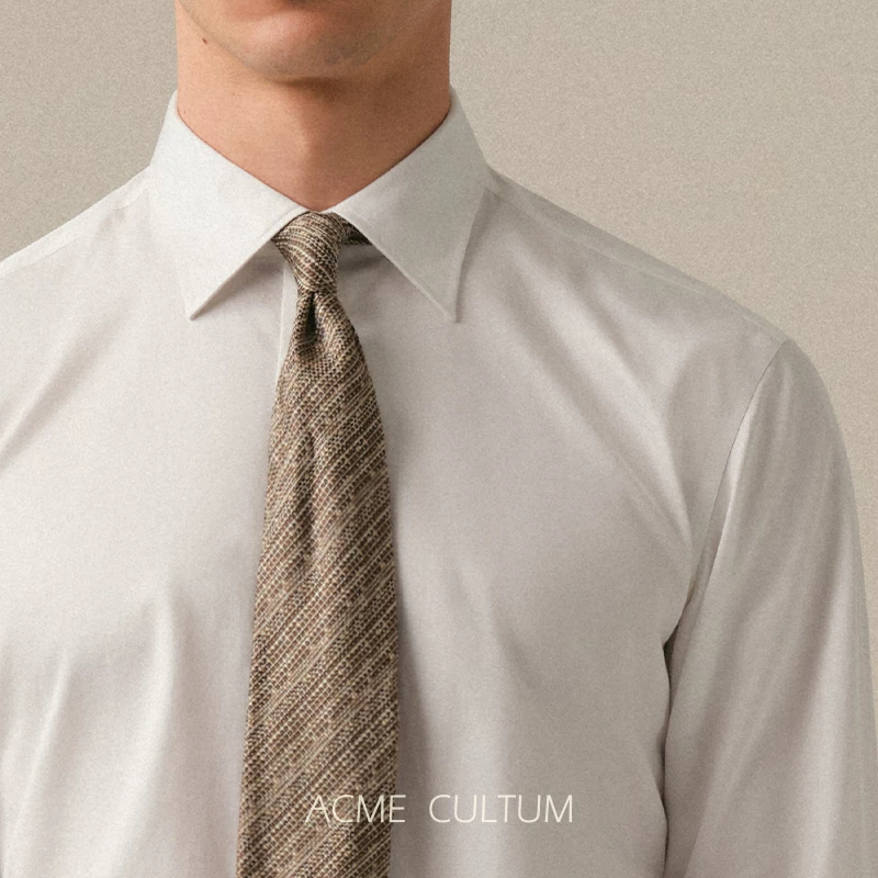 Хлопковая рубашка Acme cultum, slim fit