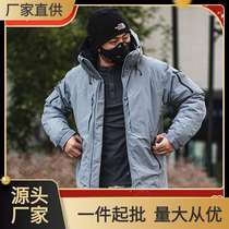 Outdoor military verion tactical down jacket men down camou