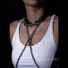 Collar [Hypoxia] Niche Design Chain Clavicle Pet Leather Gift Handmade Workshop P Chain