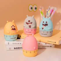 Little monster mechanical timer cartoon cute kitchen timer student time manager countdown timer gift