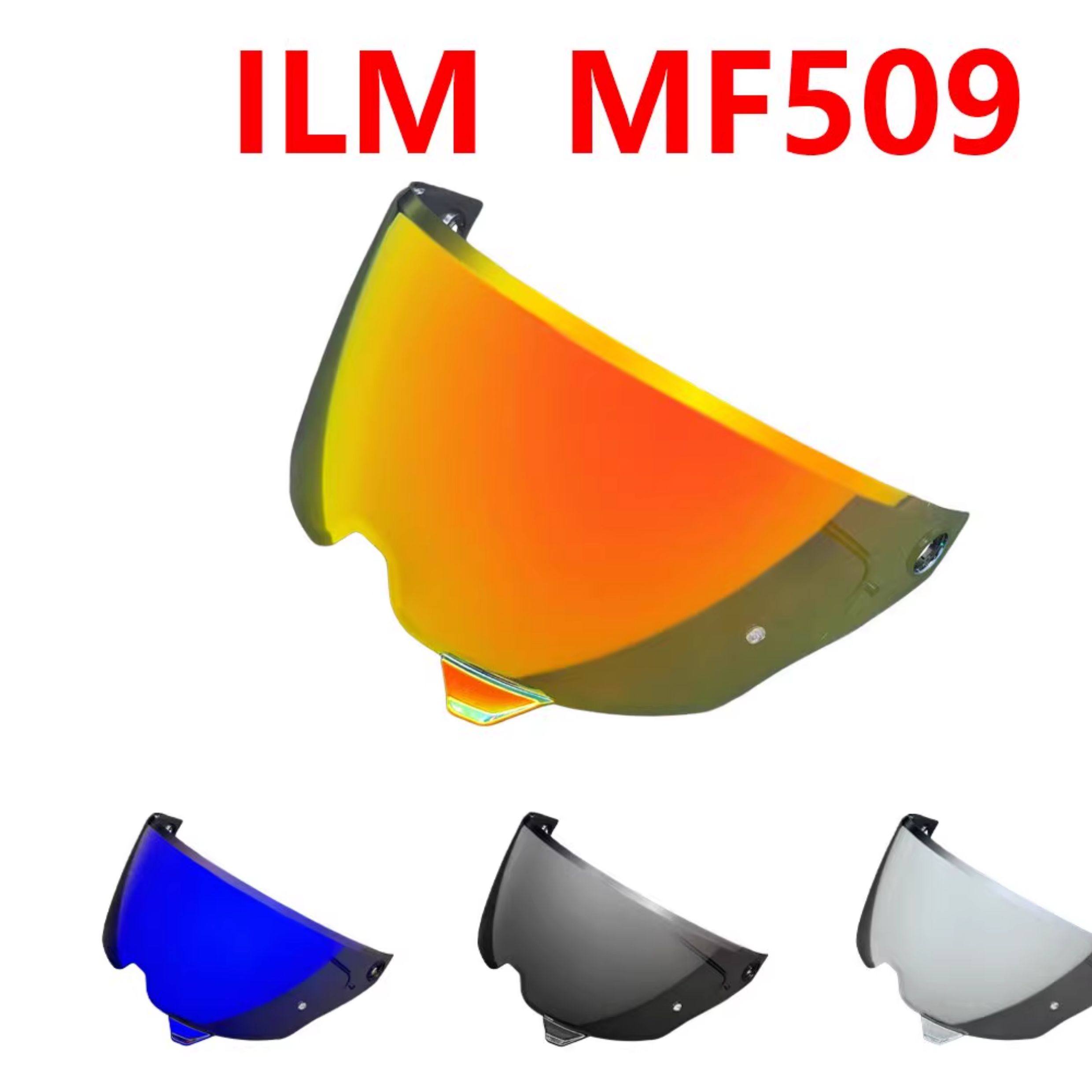 Suitable for American Ilm Helmet Lens Mf509 Lens Electroplated Mirror Day and Night Universal Sun Protection Uv Windshield