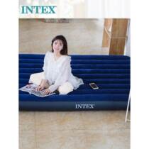 INTEX air mattress single plus double thickened air mattress home outdoor tent bed portable lunch bed