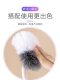 Toilet toilet brush, household black technology bathroom, no punching, no dead ends, soft hair, long handle, wall-mounted toilet brush