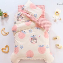  The kindergarten is covered with three sets of small bed linen quilt cover quilted quilts 67 bed products children ready to go to the garden