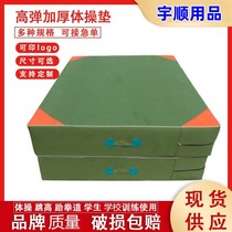 Sichuan somersault sports mat rock climbing training dance gymnastics protective mat folding thickened high jump sponge mat taekwondo