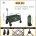 Aituo xe cắm trại trại trailer ngoài trời có thể gập lại du lịch xe đẩy cắm trại gian hàng xe đẩy xe dã ngoại 