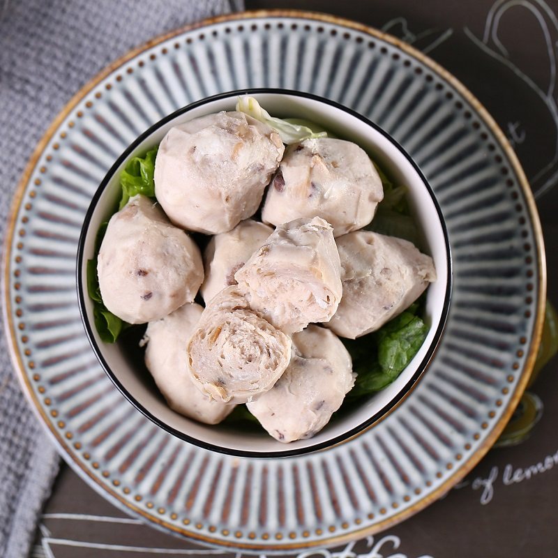 2斤！香菇客家猪肉丸500g*2袋！