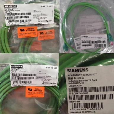 6Xv1870-3Qn15 Siemens 15m Ethernet 8-Core Rj45/Rj45 Cat 6A Tp Cable 6Xv1870-3Qn15 Siemens 15m Ethernet 8-Core Rj45/Rj45 Cat 6A Tp Cable
