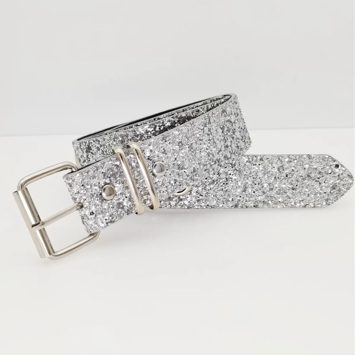 Belt, universal jeans, punk style, 2 carat