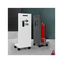 High-end fire extinguisher box bracket hotel sales department shop iron storage and placement box outer box removable factory