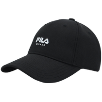 FILA official couple baseball cap 2023 autumn new peaked cap sports and leisure hat same style for men and women