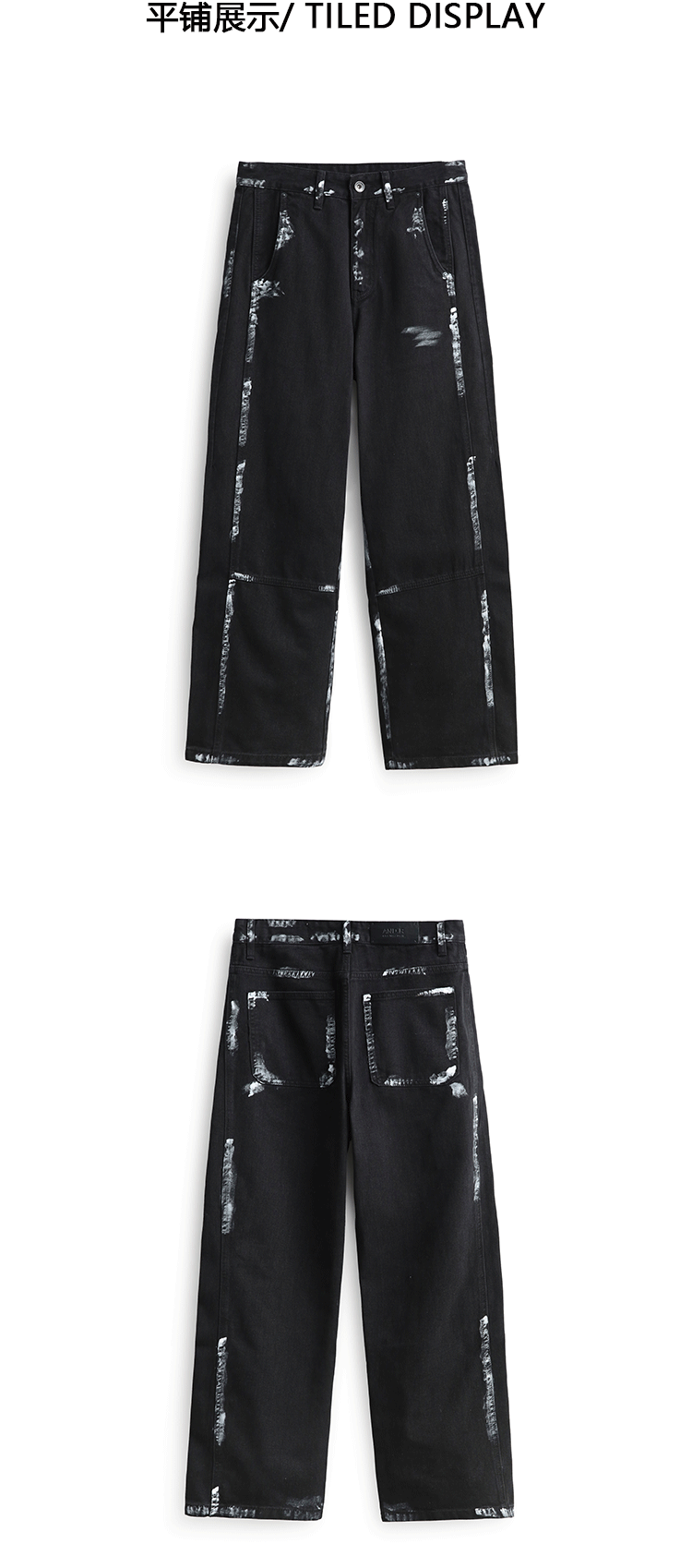 Джинсовая рубашка glax hop官方品牌推荐 | 日系复古 | 男女款高街潮小众宽松牛仔裤