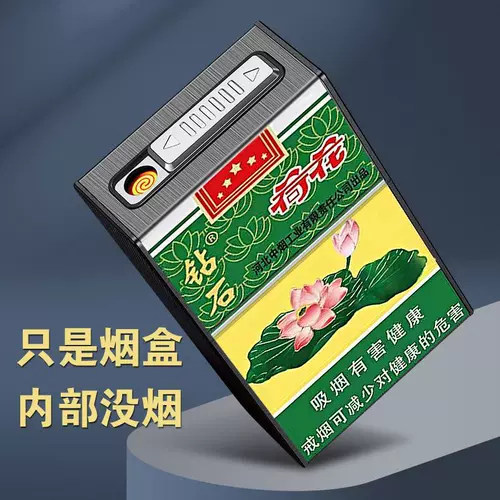 Креативный портсигар, универсальная зажигалка с зарядкой для друга