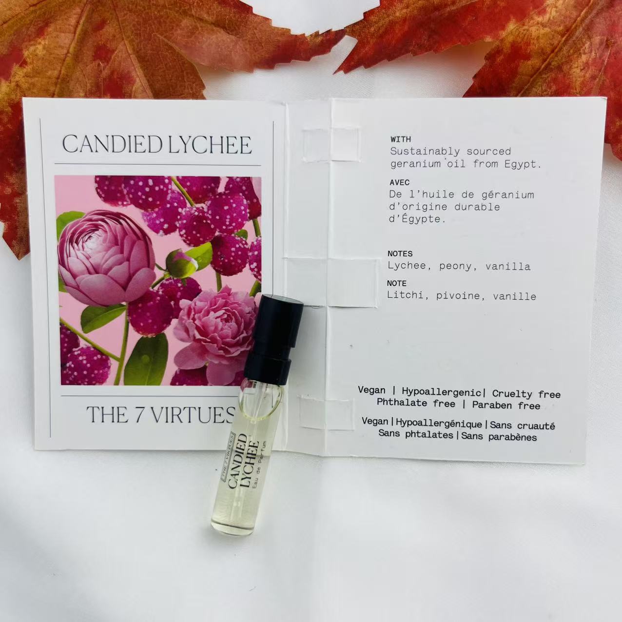 气味雕刻师的必备工具：The 7 Virtues CANDIED LYCHEE 蜜饯荔枝香水_ 