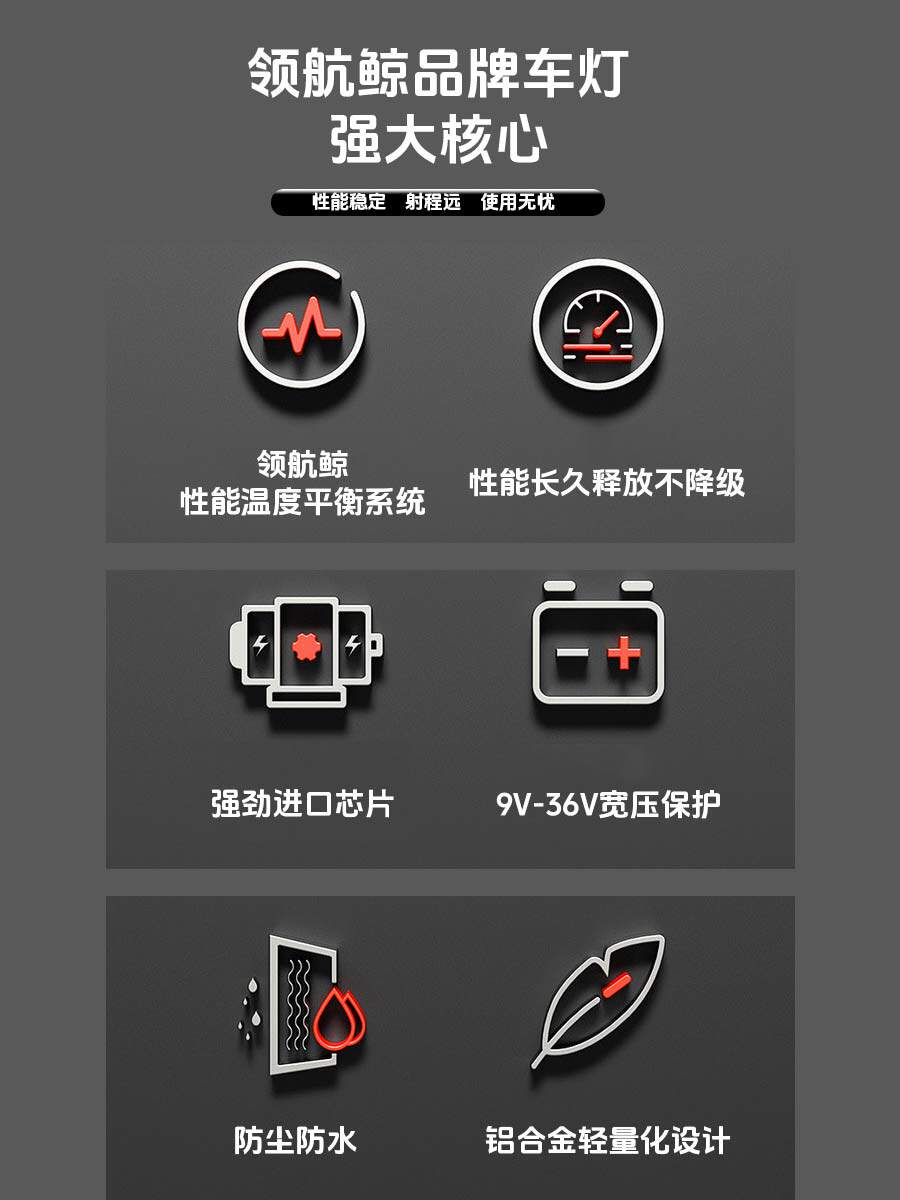 Внедорожные огни 星芒系列a柱射灯坦克牧马人烈马led高亮聚光遥控防水越野辅助灯 No brand