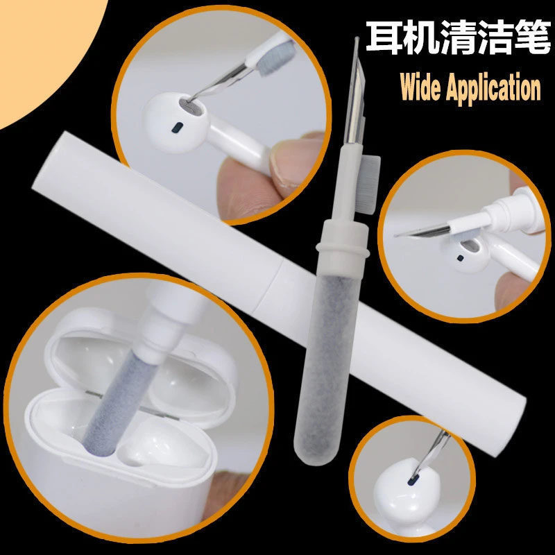 Headphone Cleaning Pen Bluetooth Earphone Cleaning Tool Earpiece Dust Removal Tool Multi-Functional Cleaning Brush Portable Headphone Cleaning Pen Bluetooth Earphone Cleaning Tool Earpiece Dust Removal Tool Multi-Functional Cleaning Brush Portable