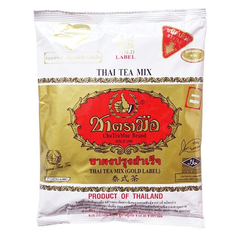 Thai Original Imported Milk Tea Thai Hand Label Golden Tea Hand Label Thai-Style Tea Thai Milk Tea Black Tea 400g