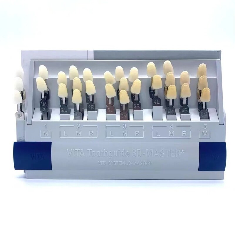 Dental German Color Guide 29 Colors Vita Teeth Whitening Resin Veneer Porcelain Patch Color Guide Genuine Vita Color Guide