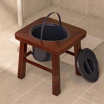 Spittoon shelf for the elderly bedroom with lid anti-odor toilet for pregnant women urine bucket sanitary toilet chair nighttime artifact