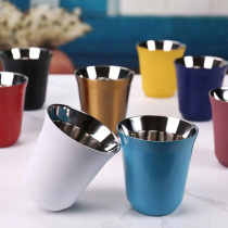 80ML160ML Espresso Mugs 304 Stainless Steel Cupe Cups Ins