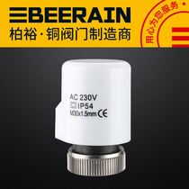 Intelligent floor heating water distributor normally open electric thermal actuator M30X1 5 temperature control valve thermoelectric valve electronic driver
