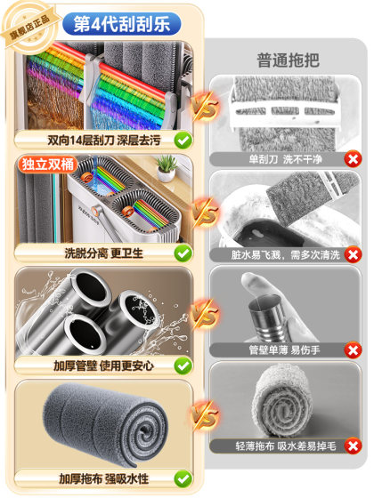 Jiabangshou Mop 가정용 일대
