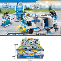 (Suning self-operated) 8609 Lele brothers police become eight-in-one 861pcs2858