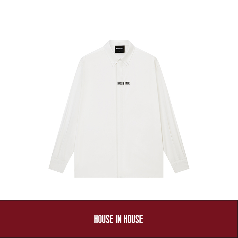 Houseinhouse Lapel Long-Sleeved Shirt