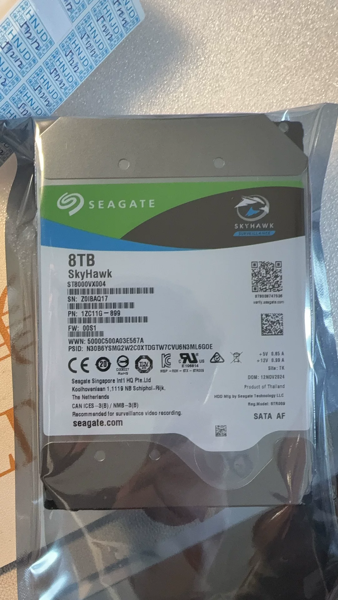 10T8T пурпурный диск WD82PURX настольный компьютер сервер видеорегистратор мониторинг 8тб жесткий диск механический вертикальный жесткий диск