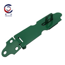 Chuchang iron lock buckle lock brand door nose padlock buckle iron lock buckle 125 iron lock buckle * 10 pieces