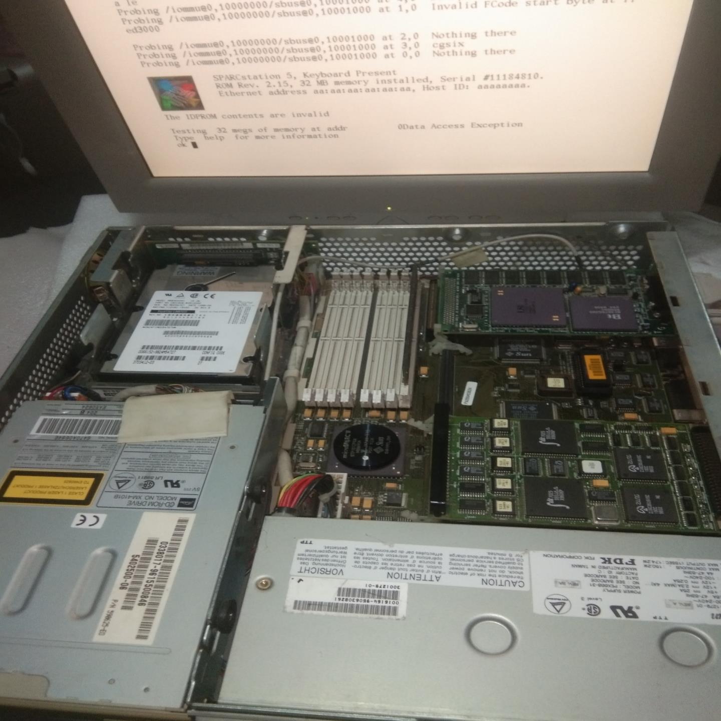 [Defeng] Станки и принадлежности Sun SPARCstation5