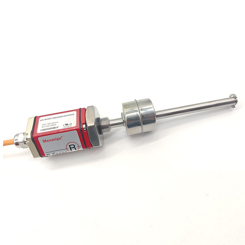 Magnetostriatic Liquid Level Sensor, High-Precision Float Ball Magnetic Ring Type Magnetostriatic for Cylinder Stroke Measurement
