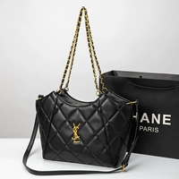 YSL, черная высококачественная прочная кожаная ткань