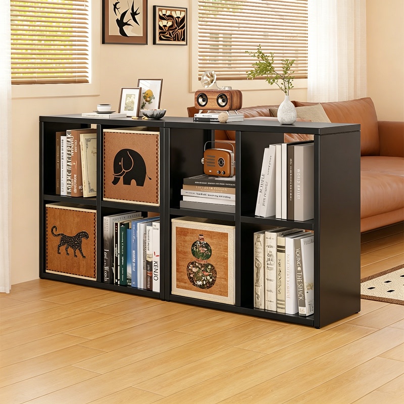 Medieval-Style Storage Basket, Kallax Grid Cabinet, Rattan Storage and Organization Box, Waterproof and Dirt-Resistant Fabric Storage Box