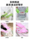 Laundry Rubber Latex Gloves, Dishwashing Gloves, Household Kitchen Cleaning Waterproof Extended Length Fleece-Lined Warm Elastic Cuff