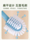 Household Five-Sided Shoe Brush, Multi-Faceted, No Dead Ends, Cleans Shoes, Soft and Hard Bristles, Does Not Damage Shoes, Popular Brush, Shoe Brush
