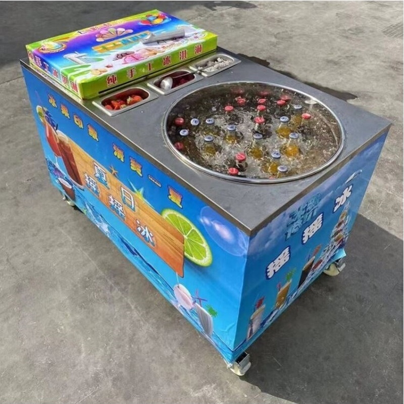 Trendy Thai Shaking Ice Machine, Cola Smoothie Machine, Summer Shaking Ice Machine, Portable Stall Shaking Ice Equipment